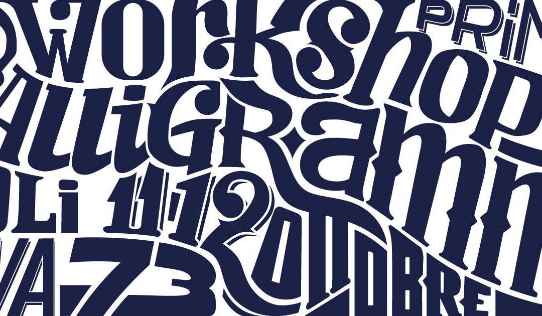Workshop di calligrammi